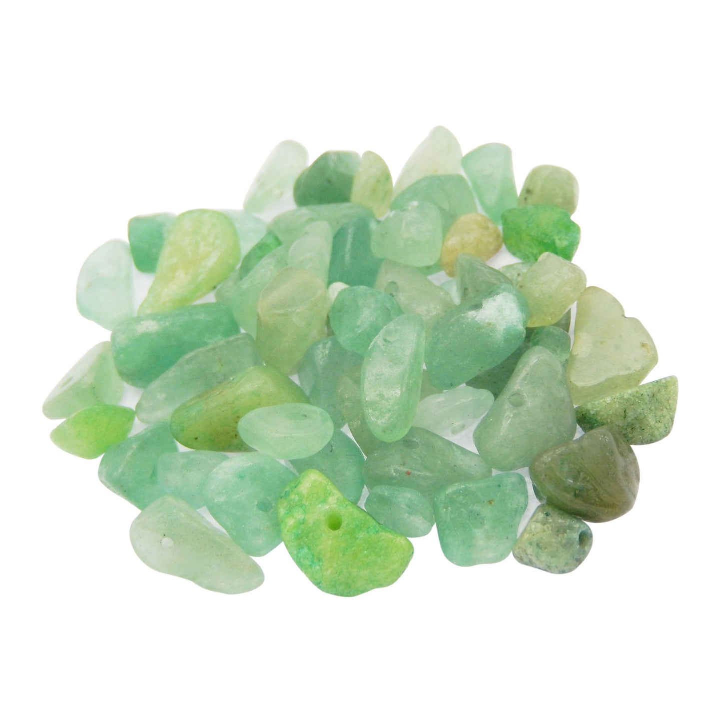 Irregular Chip Stone Beads 5-8mm Gemstones Crystal Loose Bead for Jewelry Making Bracelet Necklace DIY Craft Finding (Green Aventurine)