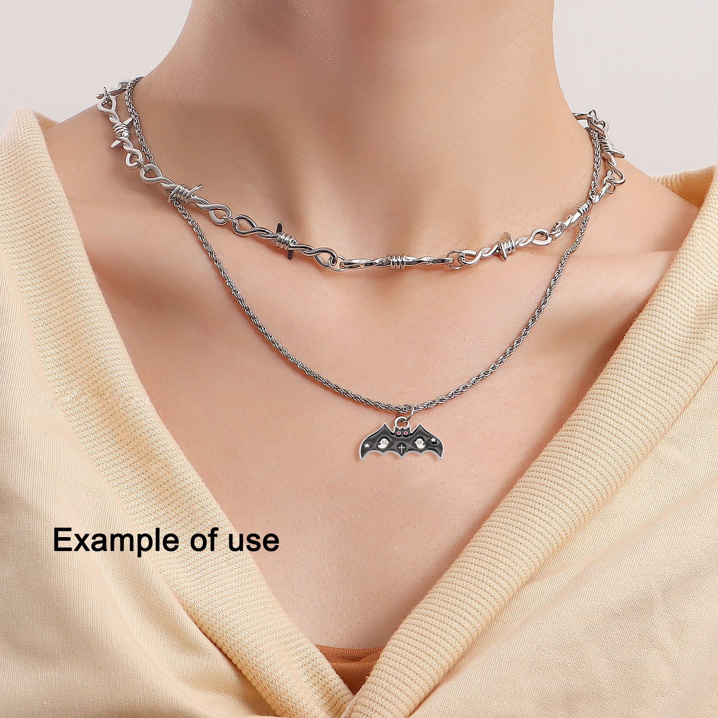5pcs 25x13mm Enamel Halloween Bat Charm Alloy Jewelry Making Accessory Necklace Bracelet Dangle Decor