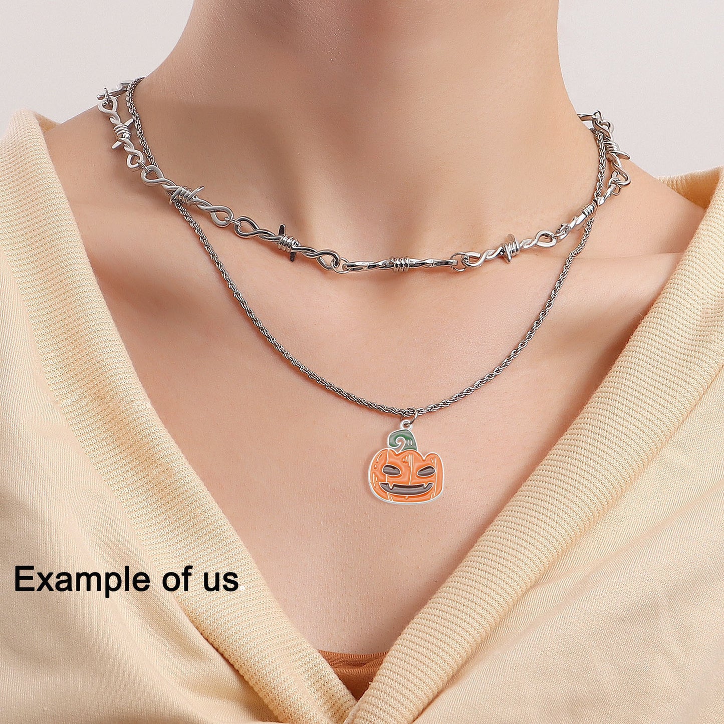 6Pcs Halloween Pumpkin Devil Face Charms Alloy Enamel Jewelry Dangle DIY Crafts Necklace Bracelet Earrings Pendant Accessory 20x22mm