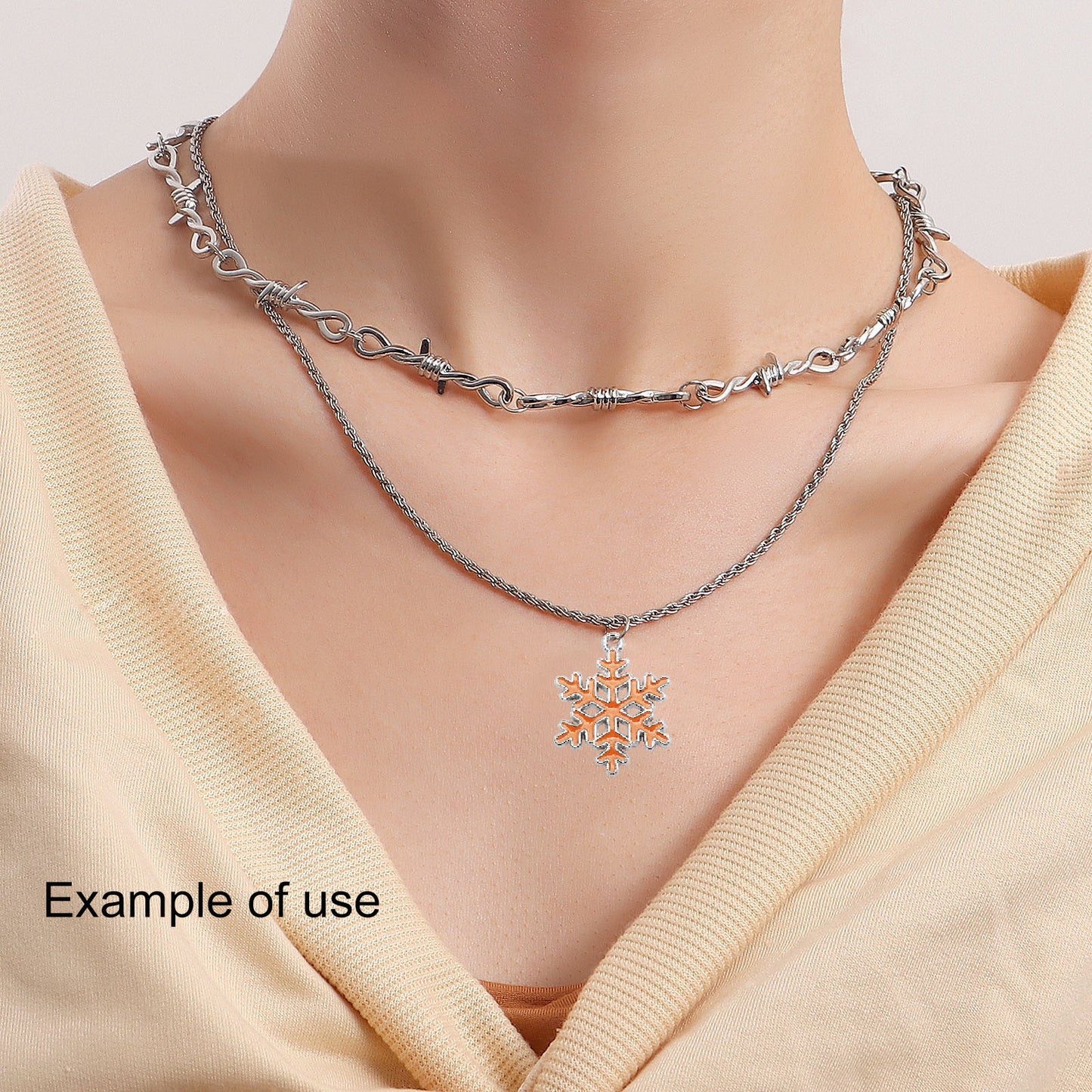 8Pcs Quality Plated Christmas Snowflake Charm Pendant Metal Material Jewelry Accessories for Necklace Bracelet Earrings Making DIY Craft Decor 19x24mm