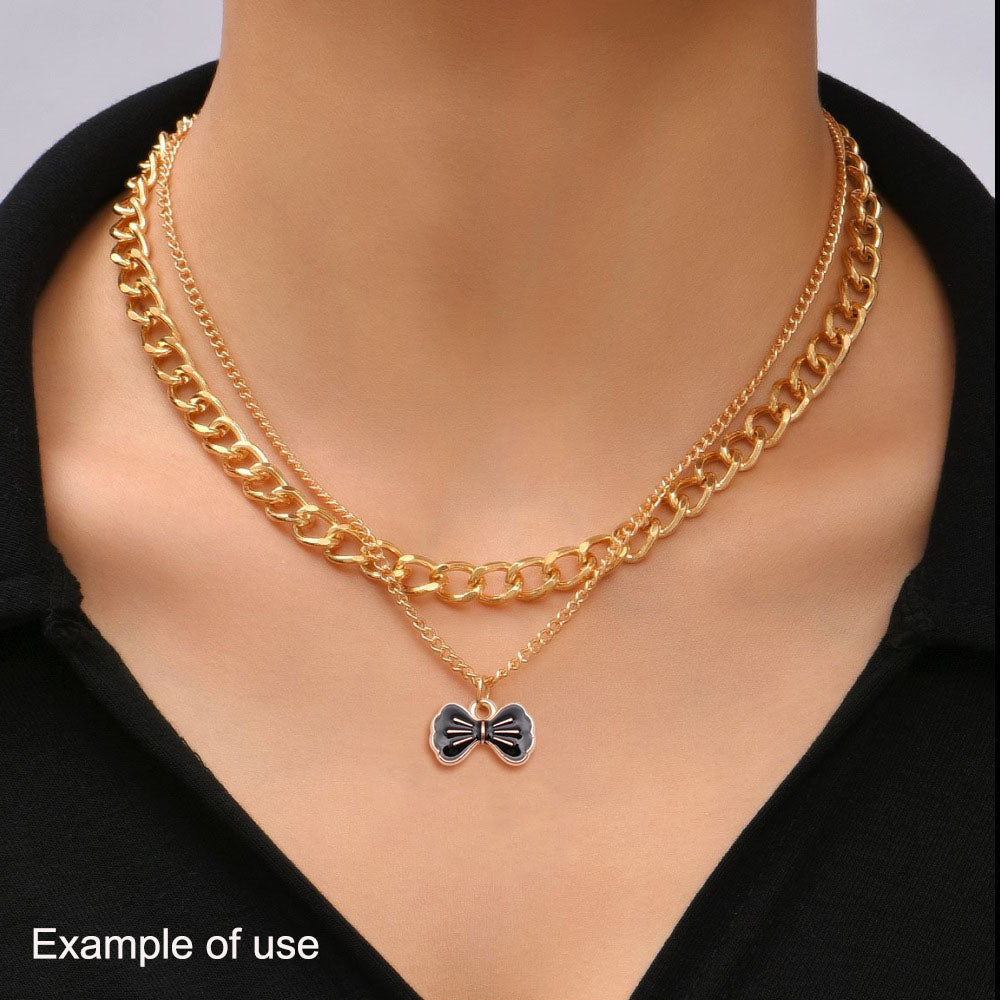 12Pcs Enamel Bow Charm Alloy 10x15mm Bowknot Pendant DIY Jewelry Dangle Necklace Bracelet Earrings Making Accessory Crafts Decor