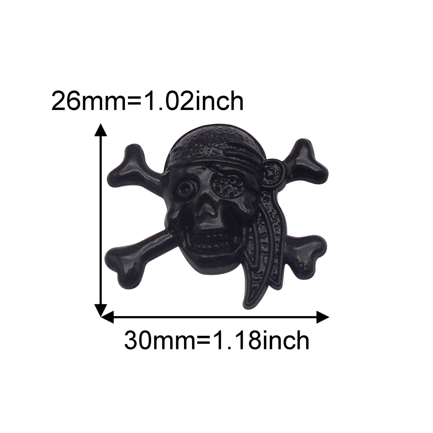 6Pcs Electroplating Halloween Charm Black Alloy Moon Bat Skull Pendant for Necklace Jewelry Making DIY Crafts Decor