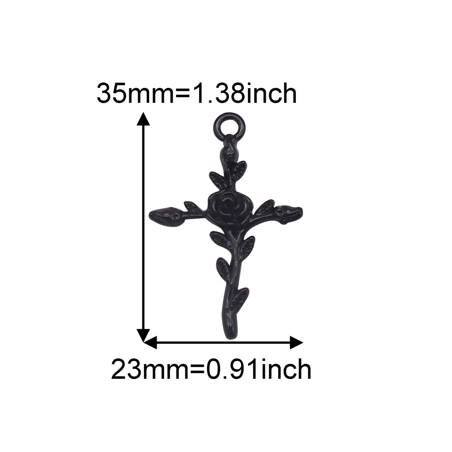 6Pcs Electroplating Halloween Charm Black Alloy Moon Bat Skull Pendant for Necklace Jewelry Making DIY Crafts Decor