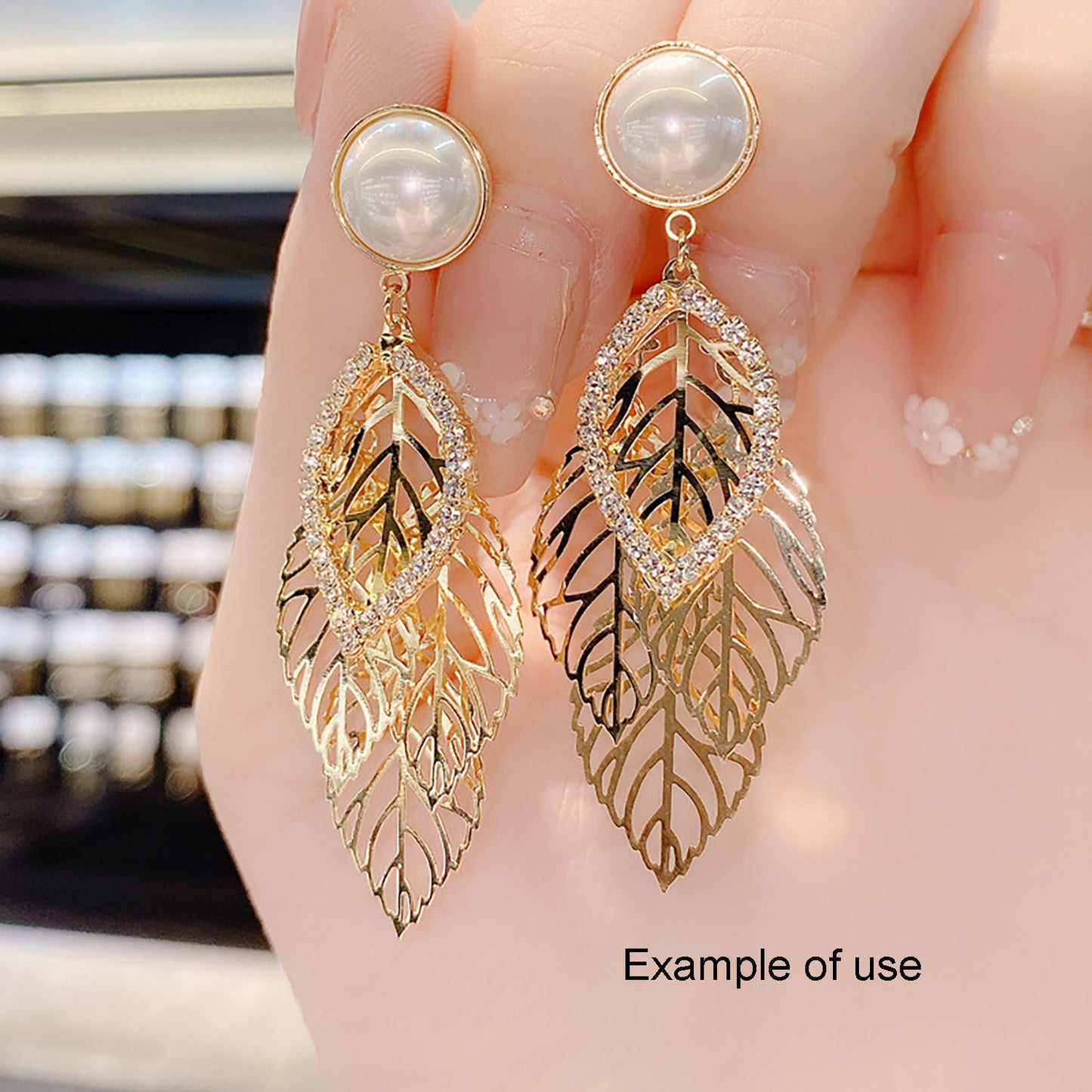 The Mythical Norse Golden Leaf Charms, 50pcs/Pack 35x20mm Iron Material Openwork Leaves Pendant for Necklace Bracelet Earring Accessories DIY Crafts Supplies