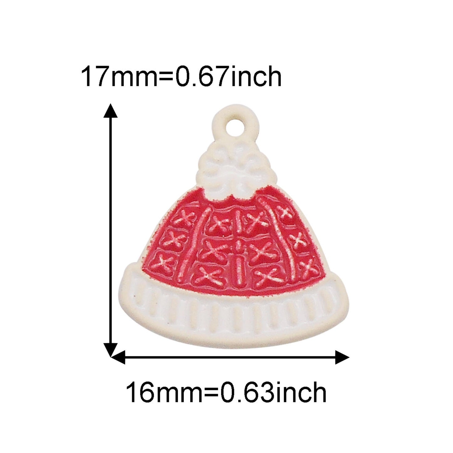 6Pcs Christmas Snowflake Snowman Bell Elk Charms Spray Painting Enamel Alloy Pendant for Christmas Party Decor Necklace Bracelet Earrings Making Accessories