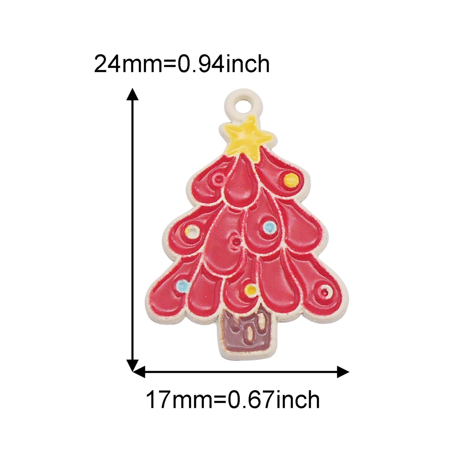 6Pcs Christmas Snowflake Snowman Bell Elk Charms Spray Painting Enamel Alloy Pendant for Christmas Party Decor Necklace Bracelet Earrings Making Accessories
