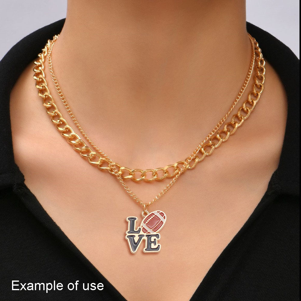 8PCS Alloy American Football Charms Enamel Tiny Helmet Pendants for DIY Jewelry Making Accessories Crafts Decor