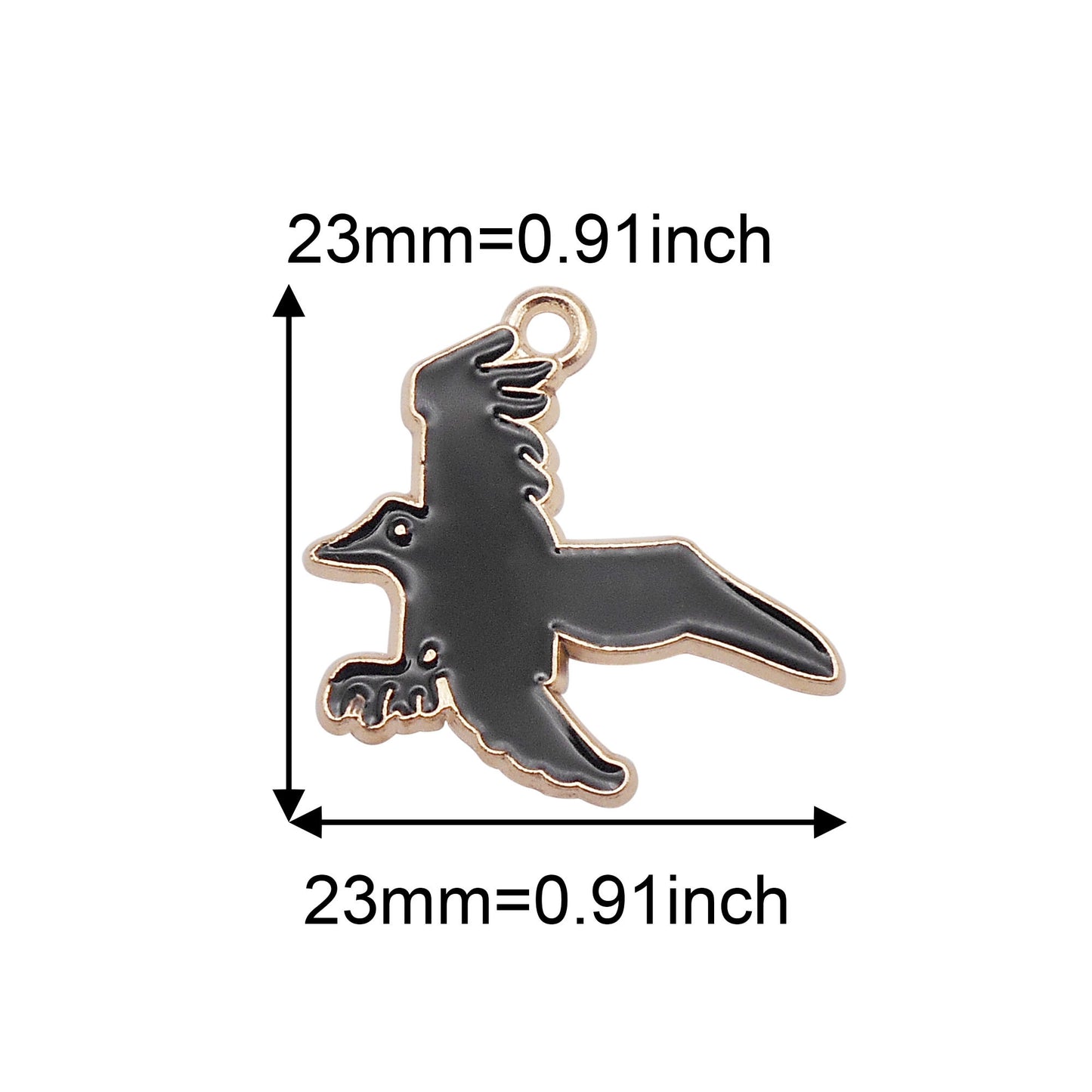 12PCS Enamel Halloween Jack-O'-Lantern, Witch Bottle Charms Alloy Raven, Ghost, Demon, Mini Castle Pendant for DIY Jewelry Supply Necklace Earrings Decor