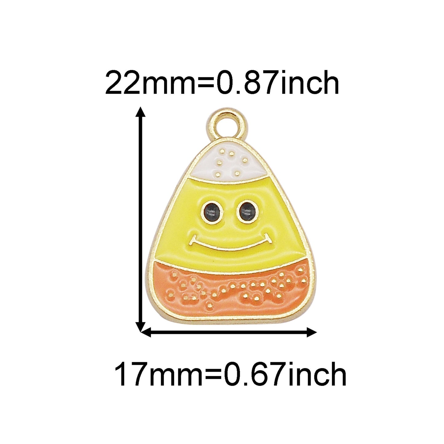 15Pcs Enamel Halloween Charms Metal Witch Cat Spider Ghost Pendants for DIY Jewelry Making Necklace Bracelet Earrings Decor