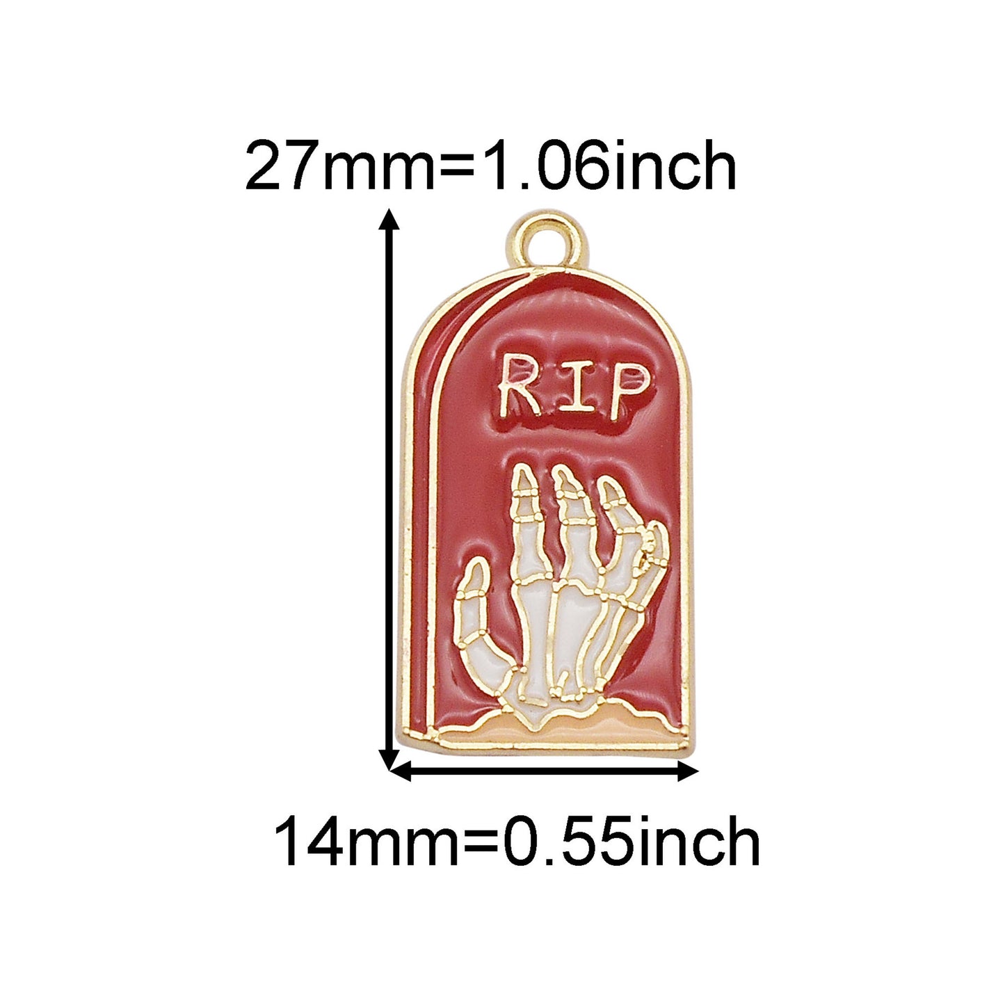 15Pcs Enamel Halloween Charms Metal Witch Cat Spider Ghost Pendants for DIY Jewelry Making Necklace Bracelet Earrings Decor