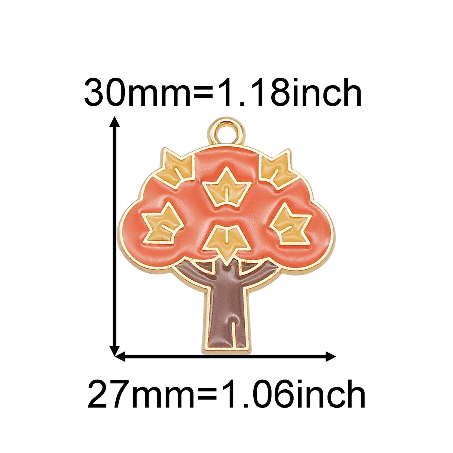 7Pcs Golden Bezel Autumn Hedgehogs Scarecrow Charms Fall-Themed Squirrel Maple Wheat Ear Pendants for DIY Jewelry Making Crafts Decor