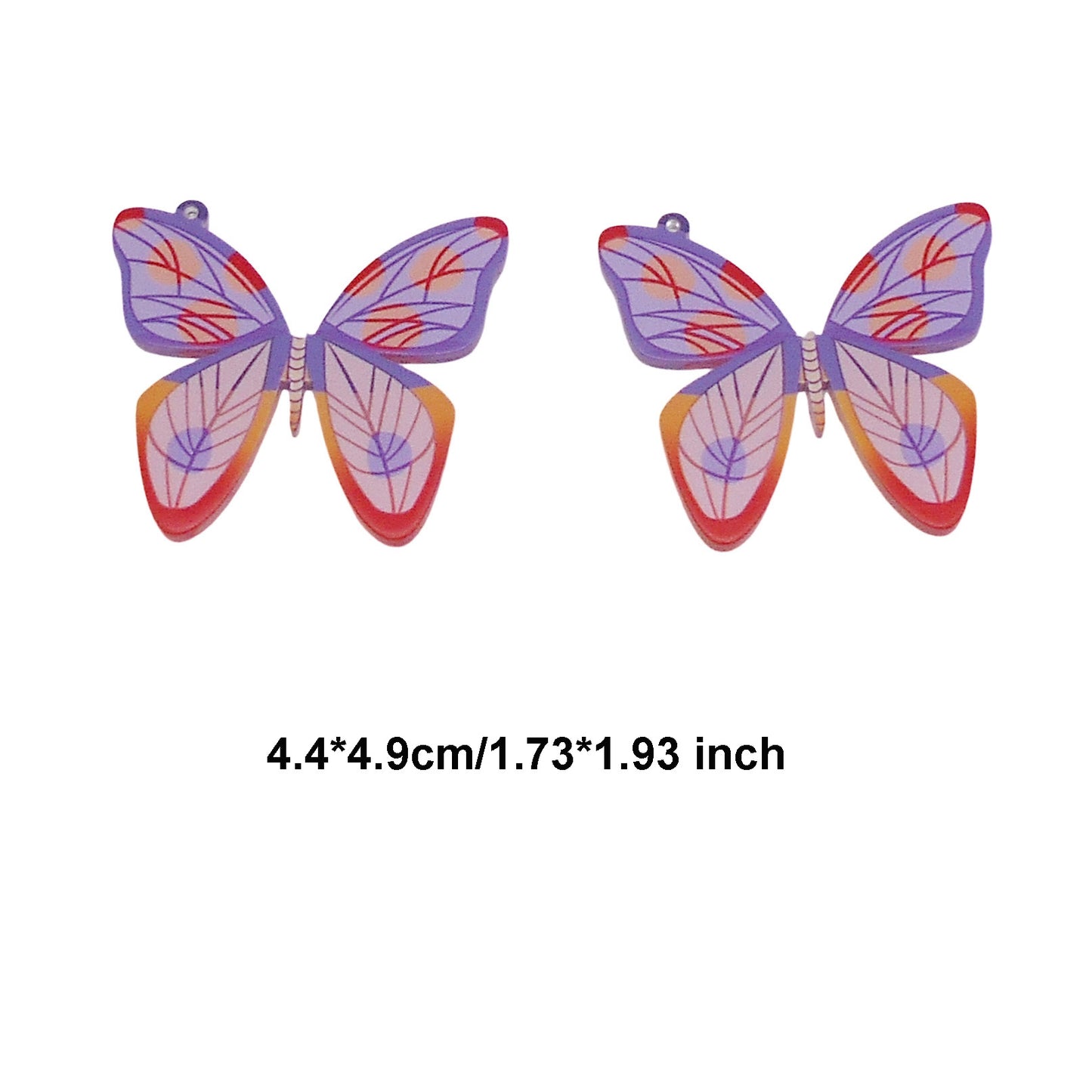 10PCS Acrylic Charms Butterfly Wing, Butterfly, Cat, Narwhal, Toucan Dangle for DIY Pendant Necklace Bracelet Earring Making Crafts Decoration