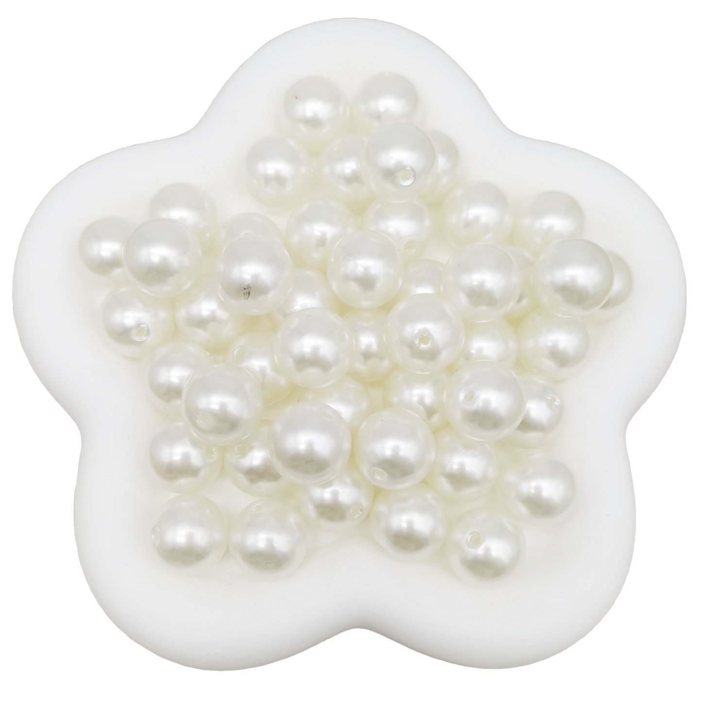 Large Size Beige Pearls Beads,Plastic Faux Pearl with Hole,Loose Spacer Beads for Jewelry Making,Bracelets Necklaces Earrings DIY Accessory,Crafts Vase Filler Decoration