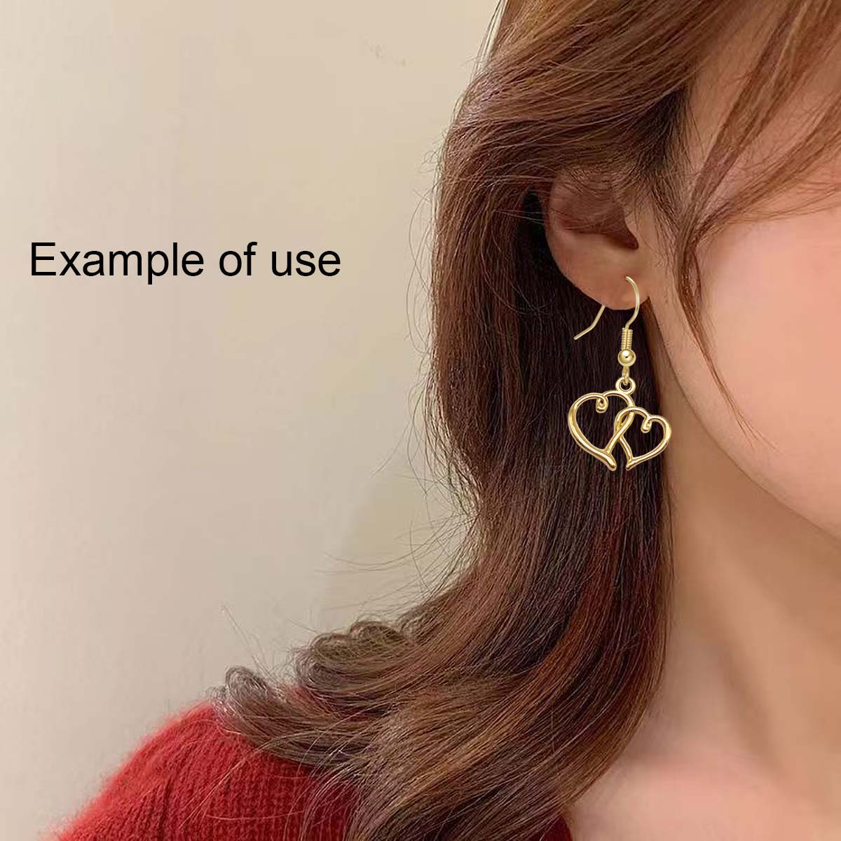 19Pcs Valentine Love Heart Pendant Charms Alloy for Jewelry Making Findings Necklace Bracelet Earring Decoration Crafts Supplies Key Chain Dangle Accessories