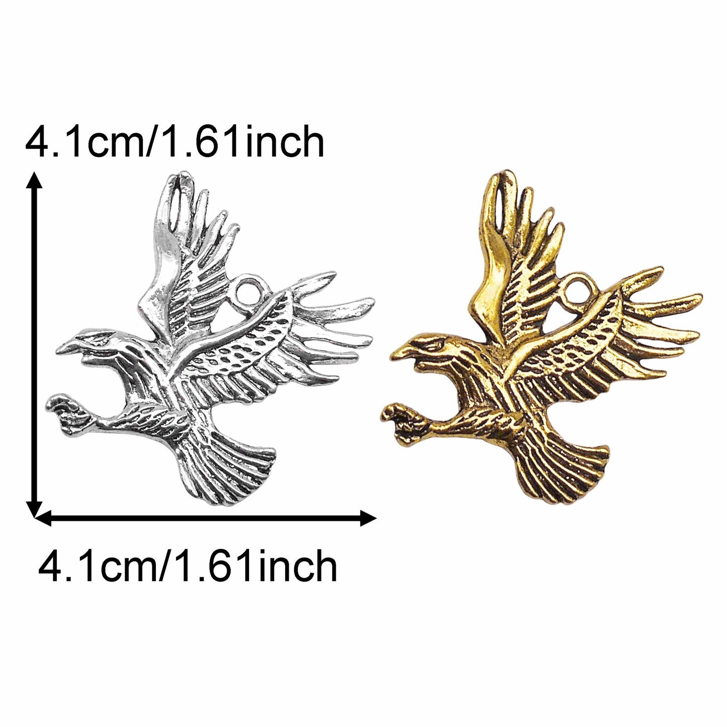12PCS 12*25mm Retro Gold & Silver Lucky Poker Charms '10JQKA' Royal Flush Designed Alloy Pendant for Jewelry Making, DIY Crafts Supplies, Keyring Decoration