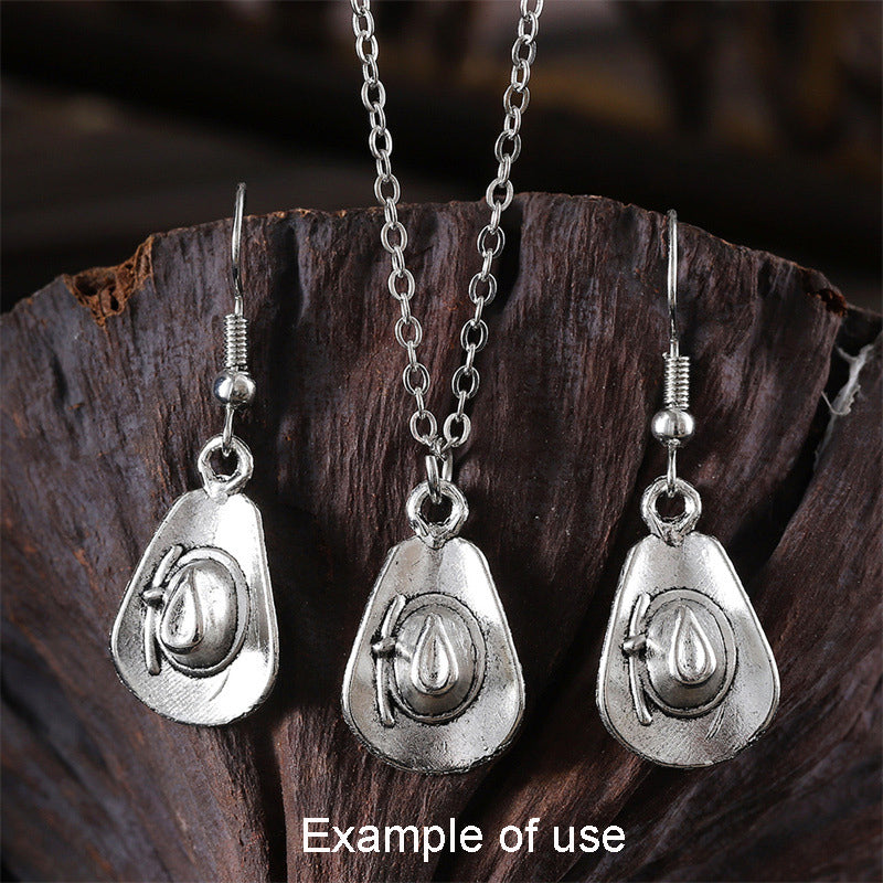 12PCS 20*12mm Retro Gold&Silver Cowboy Hats Charms Alloy Western Style Caps Pendants for Jewelry Bracelet Earring Necklace Making DIY Crafts Decoration