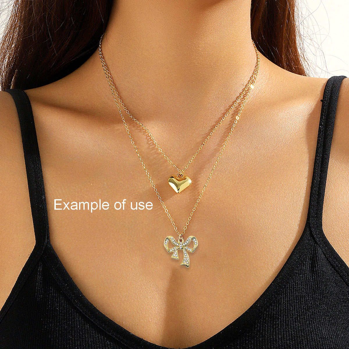 1pc 22*23mm Gold Tone Alloy Bow Charms Rhinestones Embellished Bowknot Pendants for Necklace Bracelet Earring Making Accessories DIY Crafts Supplies