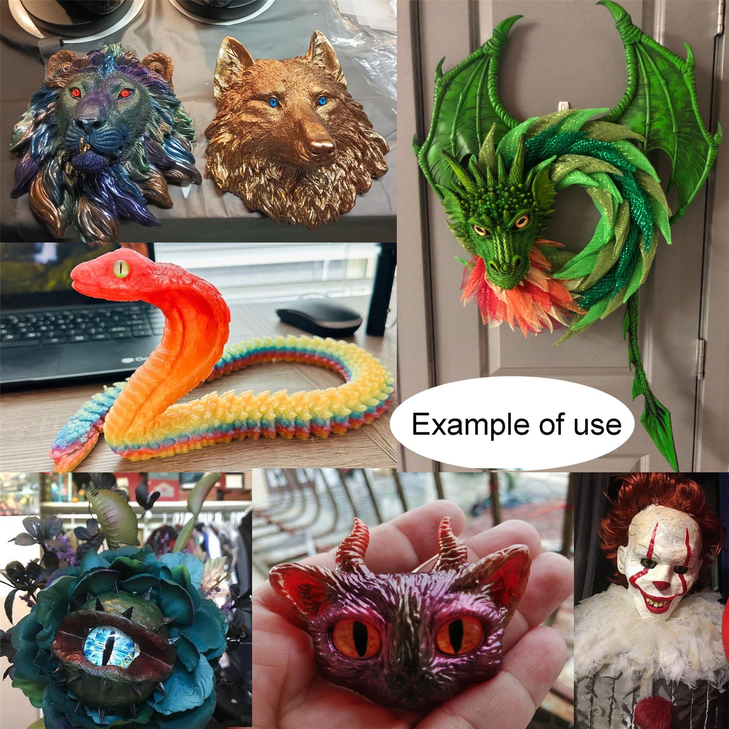 12/25/30mm Glass Dragon Eyes Vertical Pupil Cat Lizard Eyes Flat Back Cabochons Round Animal Eyes for Toys Dolls Decor Jewelry Making