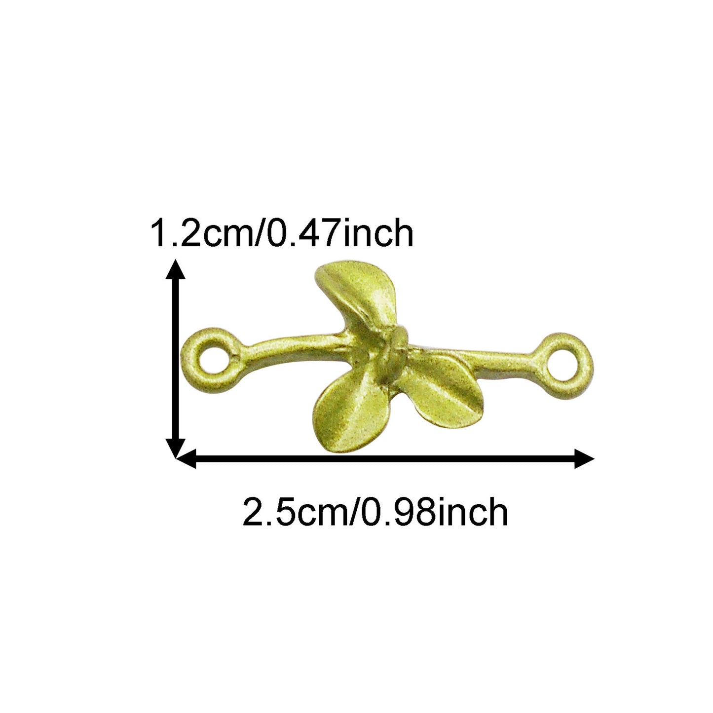 10pcs 12*25mm Metal Painted Alloy Foliage Charms Green Leaf Pendant Connectors for DIY Necklace Bracelet Earring Jewelry Making Accessories