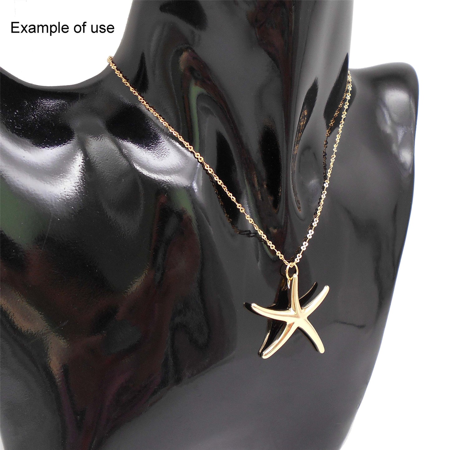 1 Piece 28.5*31mm Quality Plated Gold Tone Copper Sea Star Charms Matte Starfish Pendants for Necklace Bracelet Earring Making DIY Jewelry Crafts Decor