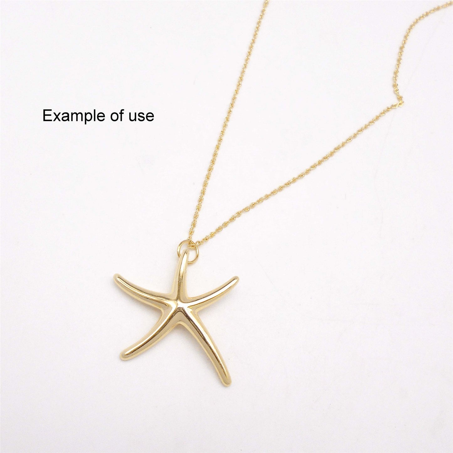 1 Piece 28.5*31mm Quality Plated Gold Tone Copper Sea Star Charms Matte Starfish Pendants for Necklace Bracelet Earring Making DIY Jewelry Crafts Decor
