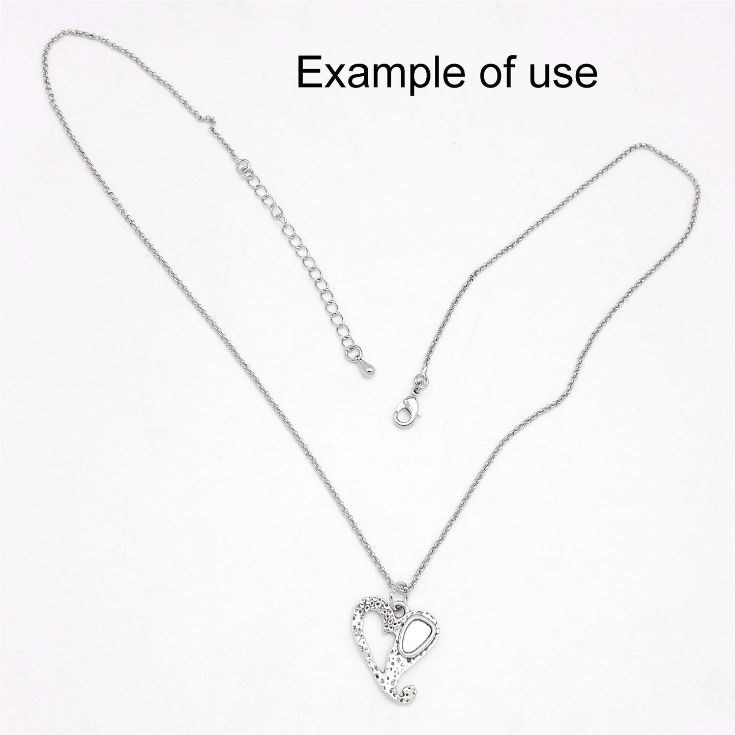 1 Piece 46cm Quality Plated Gold&Silver Color Copper Interlocking Ring Necklace Chain with 6cm Extension Chain for Jewelry Making