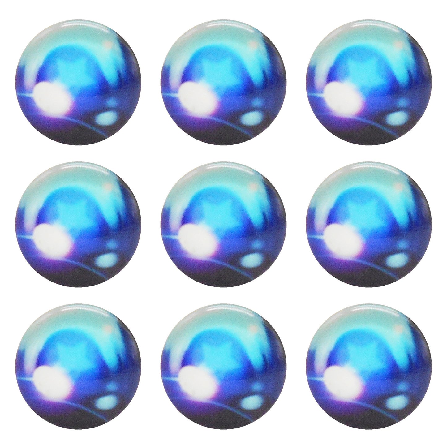 10 or 15 Pairs Heart & Round Pupil Animal Toy Eyes Luminous Glass Dragon Eyes Dome Scrapbook Cabochons DIY Making Accessories 12/16/18/20mm