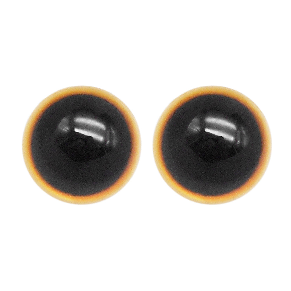 6-30mm Multi-Style Dome Doll Eyes Glass Half Round Cat Fox Eyes Flat Back Cameo Cabochons Scrapbooking Eyes DIY Toy Making Accessory