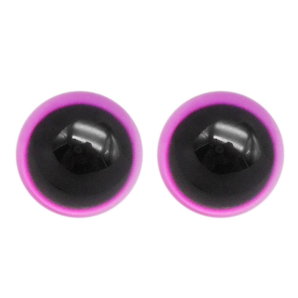 6-30mm Multi-Style Dome Doll Eyes Glass Half Round Cat Fox Eyes Flat Back Cameo Cabochons Scrapbooking Eyes DIY Toy Making Accessory