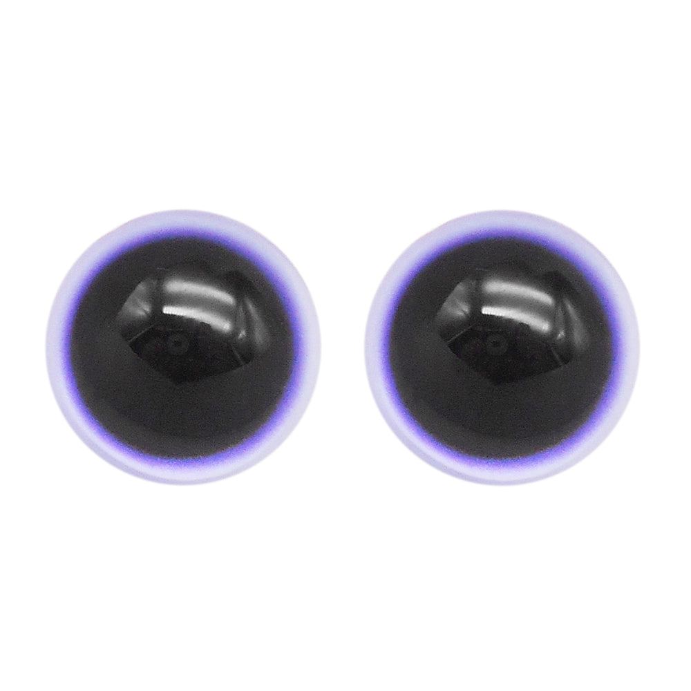 6-30mm Multi-Style Dome Doll Eyes Glass Half Round Cat Fox Eyes Flat Back Cameo Cabochons Scrapbooking Eyes DIY Toy Making Accessory