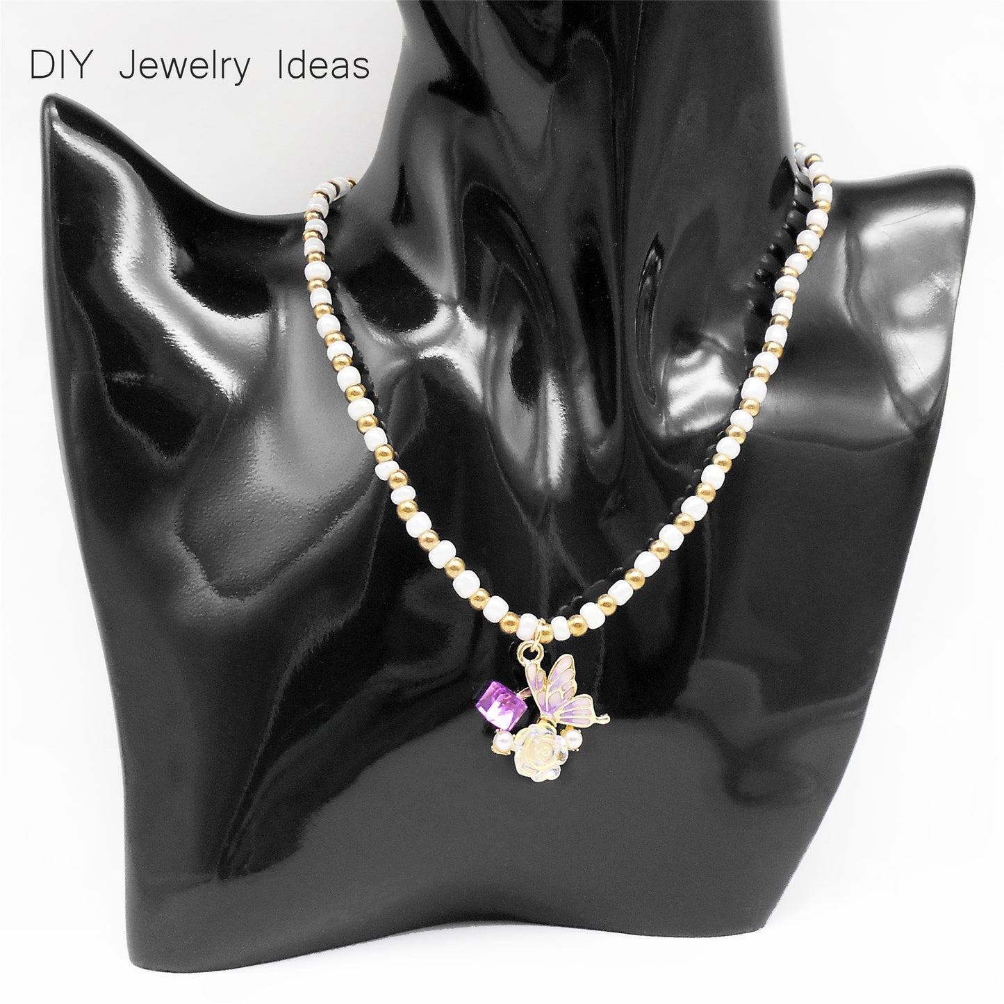 3Pcs Camellia Charm with Faux Pearl Crystal Rhinestone Butterfly Gathering Flowers Pendant Enamel Alloy Jewelry Making Accessory DIY Crafts Decor 23.5x22.5mm