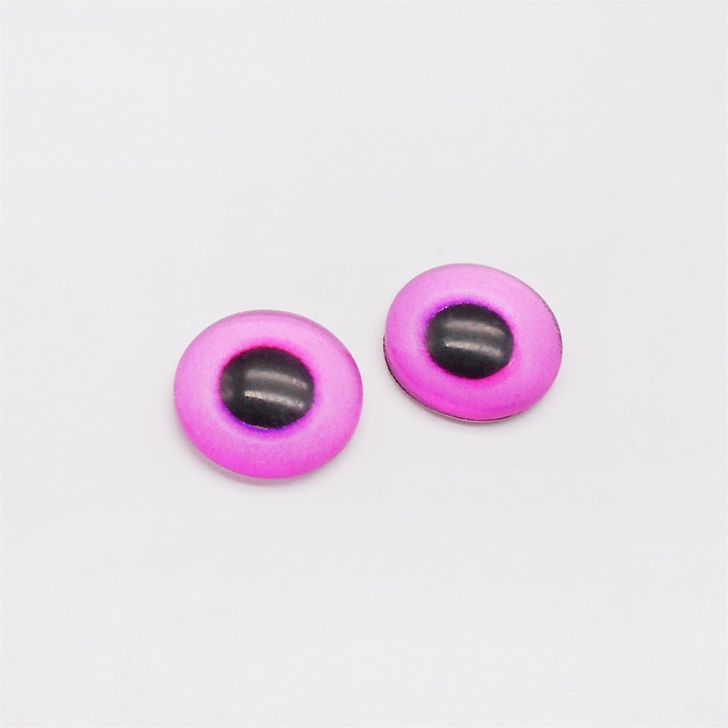 6-30mm Glass Animal Cat Eyes Flat Back Cabochons Dome Eyes Round Pupil DIY Doll Toy Making Accessory Jewelry Crafts Decor
