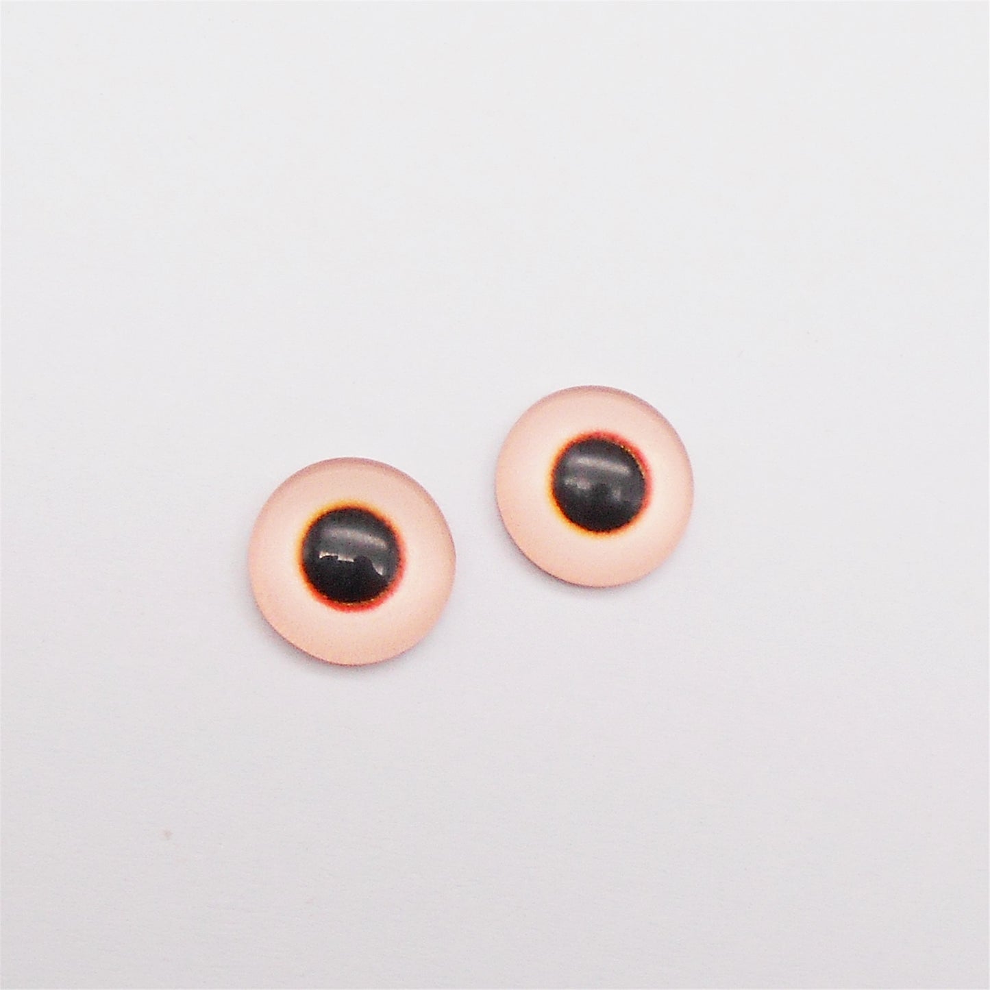 6-30mm Glass Animal Cat Eyes Flat Back Cabochons Dome Eyes Round Pupil DIY Doll Toy Making Accessory Jewelry Crafts Decor