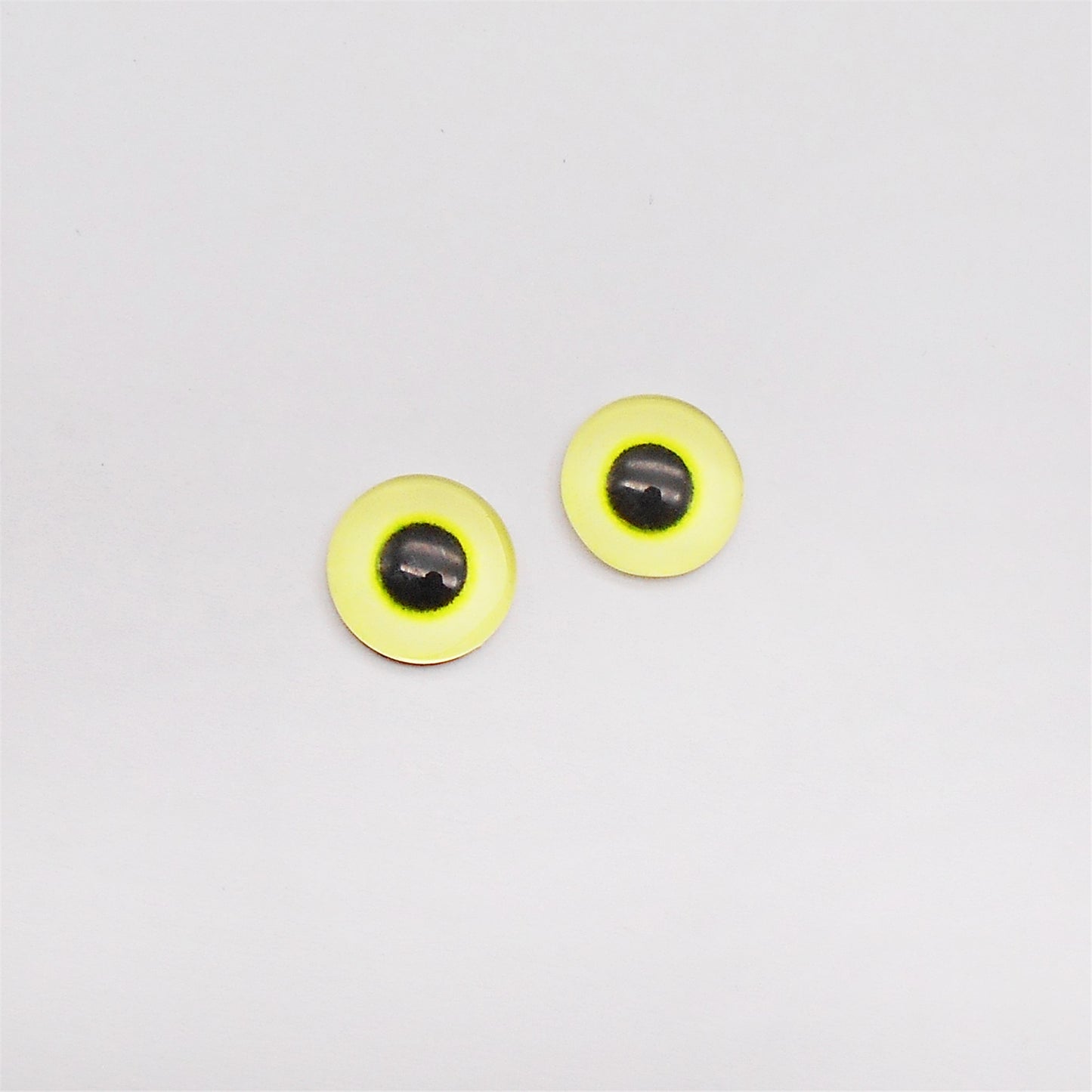 6-30mm Glass Animal Cat Eyes Flat Back Cabochons Dome Eyes Round Pupil DIY Doll Toy Making Accessory Jewelry Crafts Decor