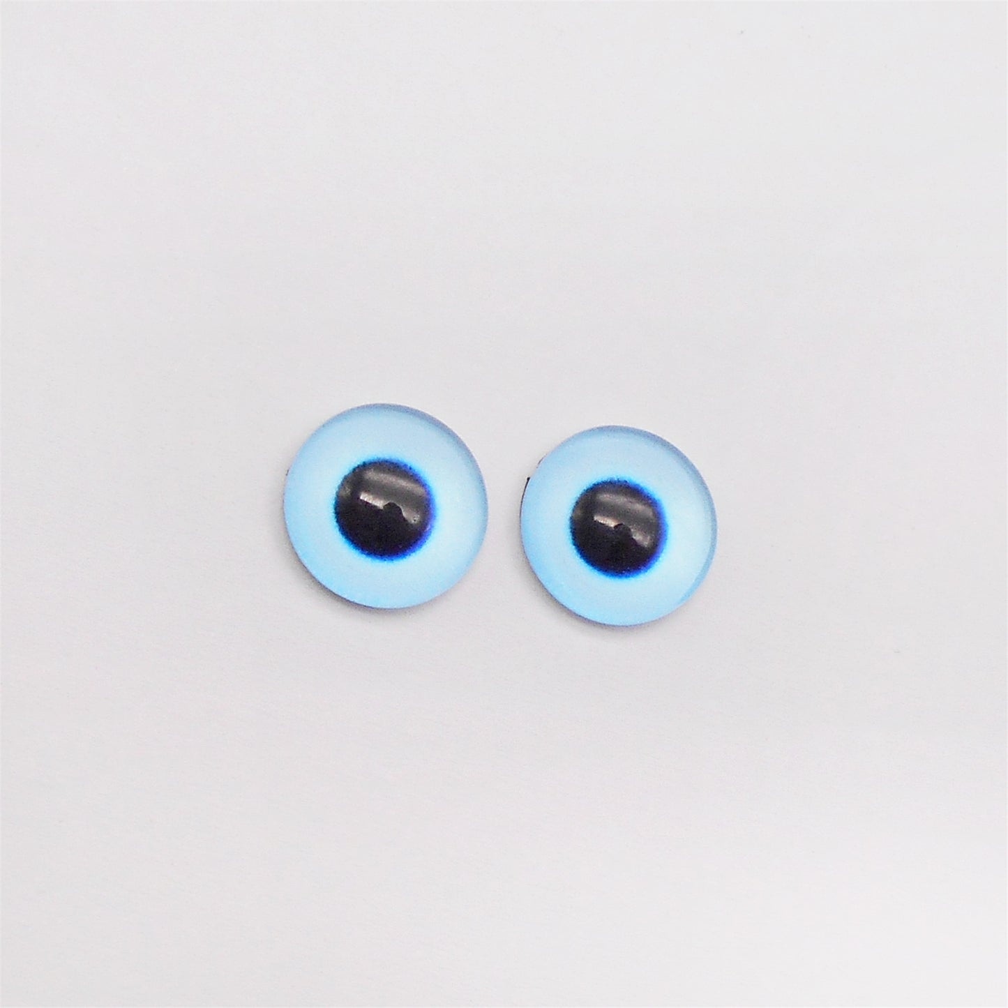 6-30mm Glass Animal Cat Eyes Flat Back Cabochons Dome Eyes Round Pupil DIY Doll Toy Making Accessory Jewelry Crafts Decor