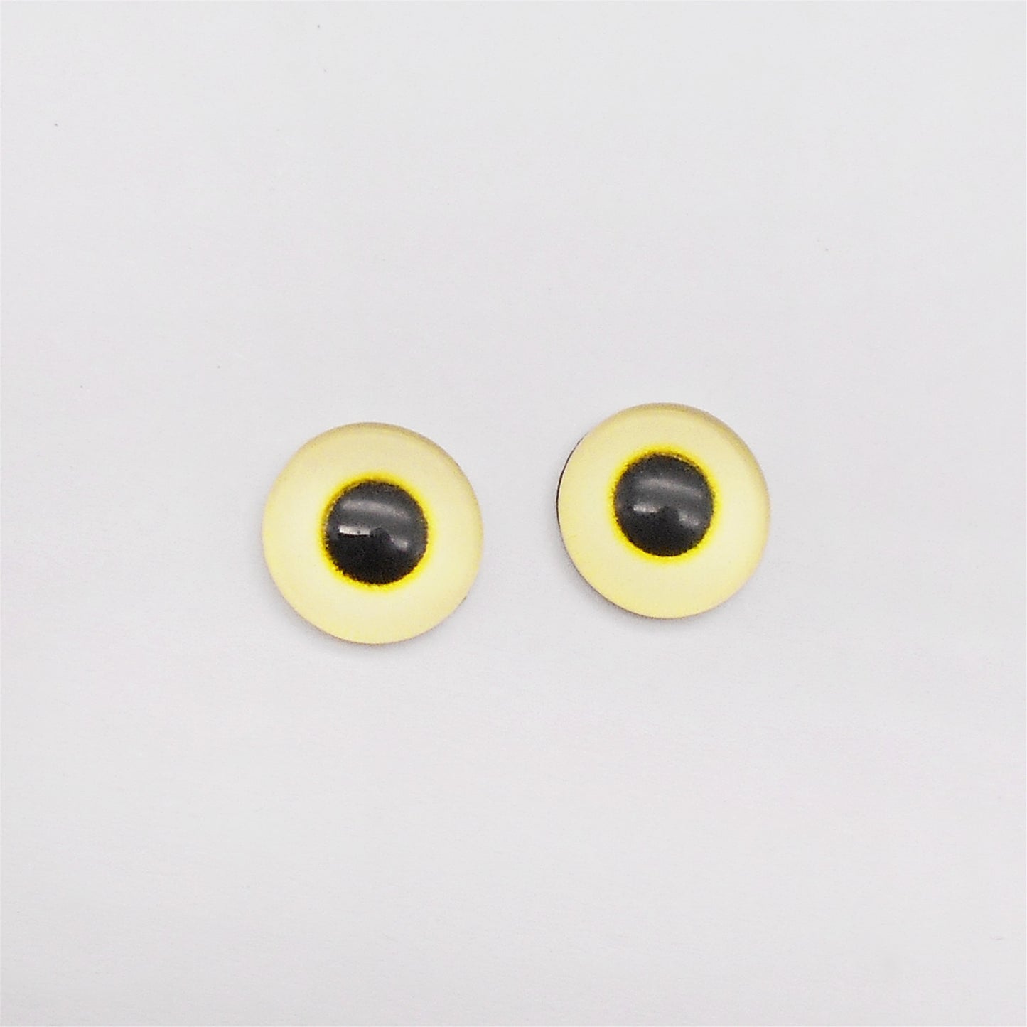 6-30mm Glass Animal Cat Eyes Flat Back Cabochons Dome Eyes Round Pupil DIY Doll Toy Making Accessory Jewelry Crafts Decor