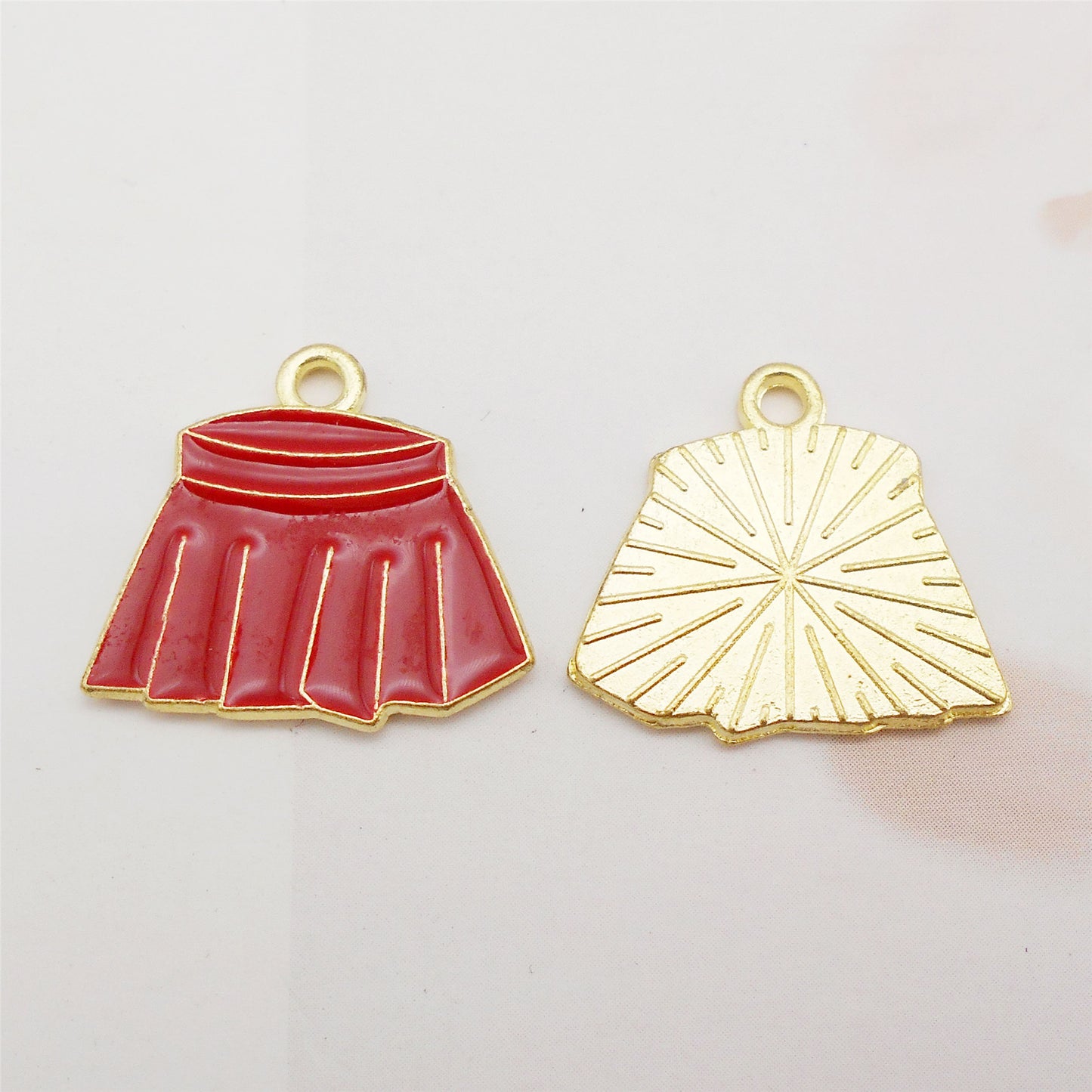 6pcs Alloy Japanese School Uniform Charm Sailor Collar Style Pendant for Jewelry Making Diy Crafts Decor