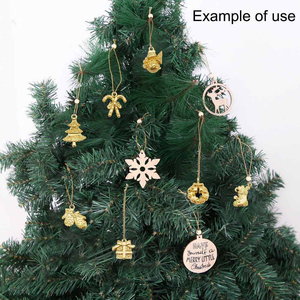 100 Grams Mixed Alloy Christmas Collection Charms for Jewelry Pendants Necklace Earrings Bracelet Making Home Decoration DIY Craft Accessory