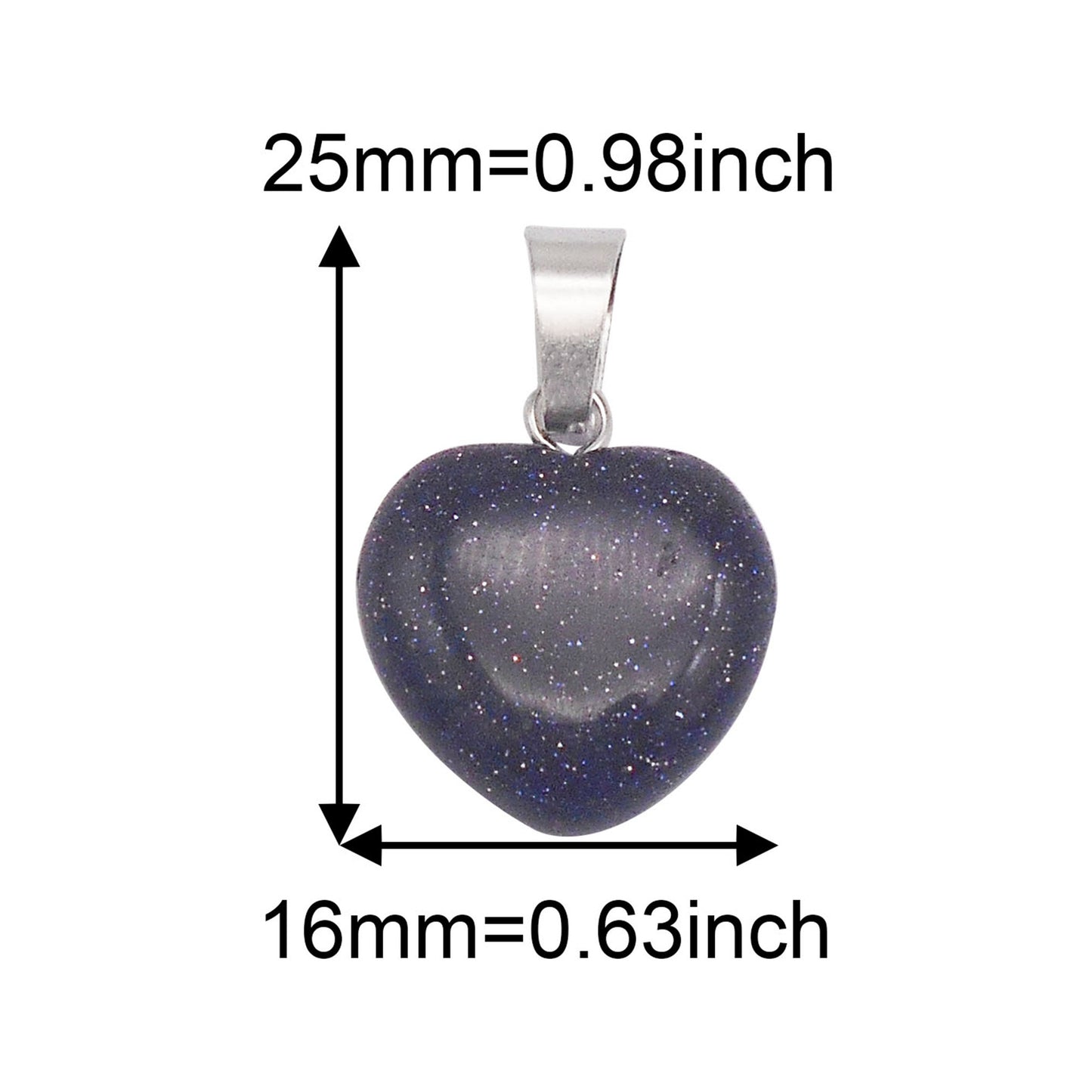 1 Piece Glossy Crystal Agate Pendant Heart Shaped Charm for DIY Jewelry Making, Necklace Bracelet Dangle, Crafts Supplies