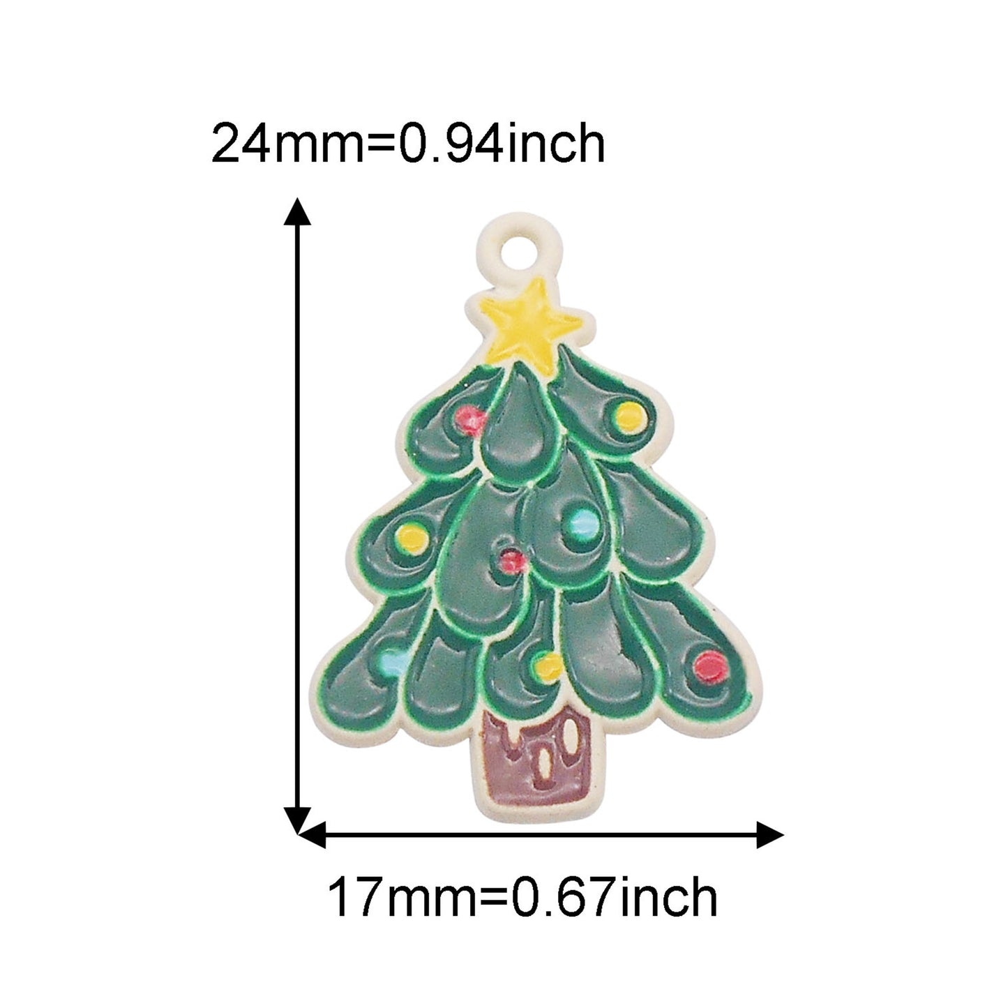 6Pcs Christmas Snowflake Snowman Bell Elk Charms Spray Painting Enamel Alloy Pendant for Christmas Party Decor Necklace Bracelet Earrings Making Accessories