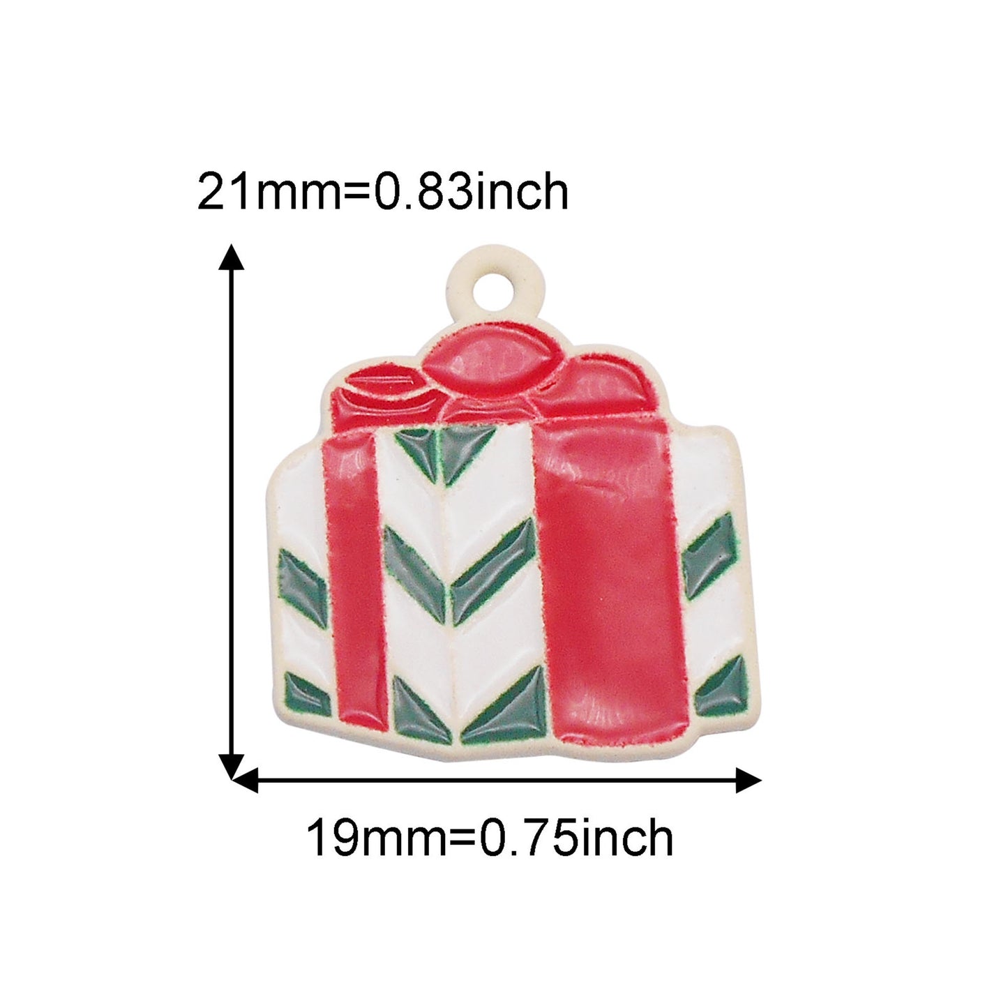 6Pcs Christmas Snowflake Snowman Bell Elk Charms Spray Painting Enamel Alloy Pendant for Christmas Party Decor Necklace Bracelet Earrings Making Accessories
