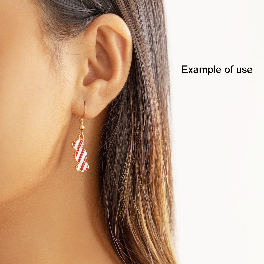 1 Pair Halloween Enamel Dangle Earrings Witch's Hat Eyeball Ghost Raven Designed, Alloy French Hook Earrings Hypoallergenic Women Ladies Earring Piercing Jewelry Festival Ear Decor