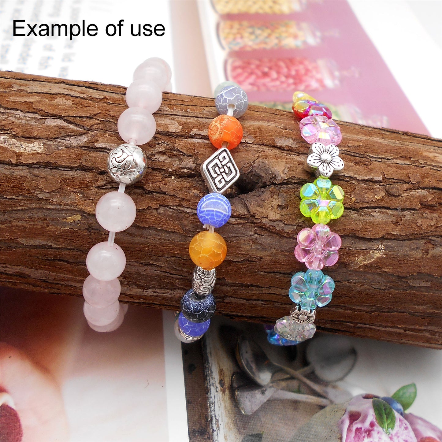 20 or 150PCS Antique Silver Round Flower Loose Beads Alloy Jewelry Spacer Beads for DIY Necklace Bracelet Accessories Crafts Decoration