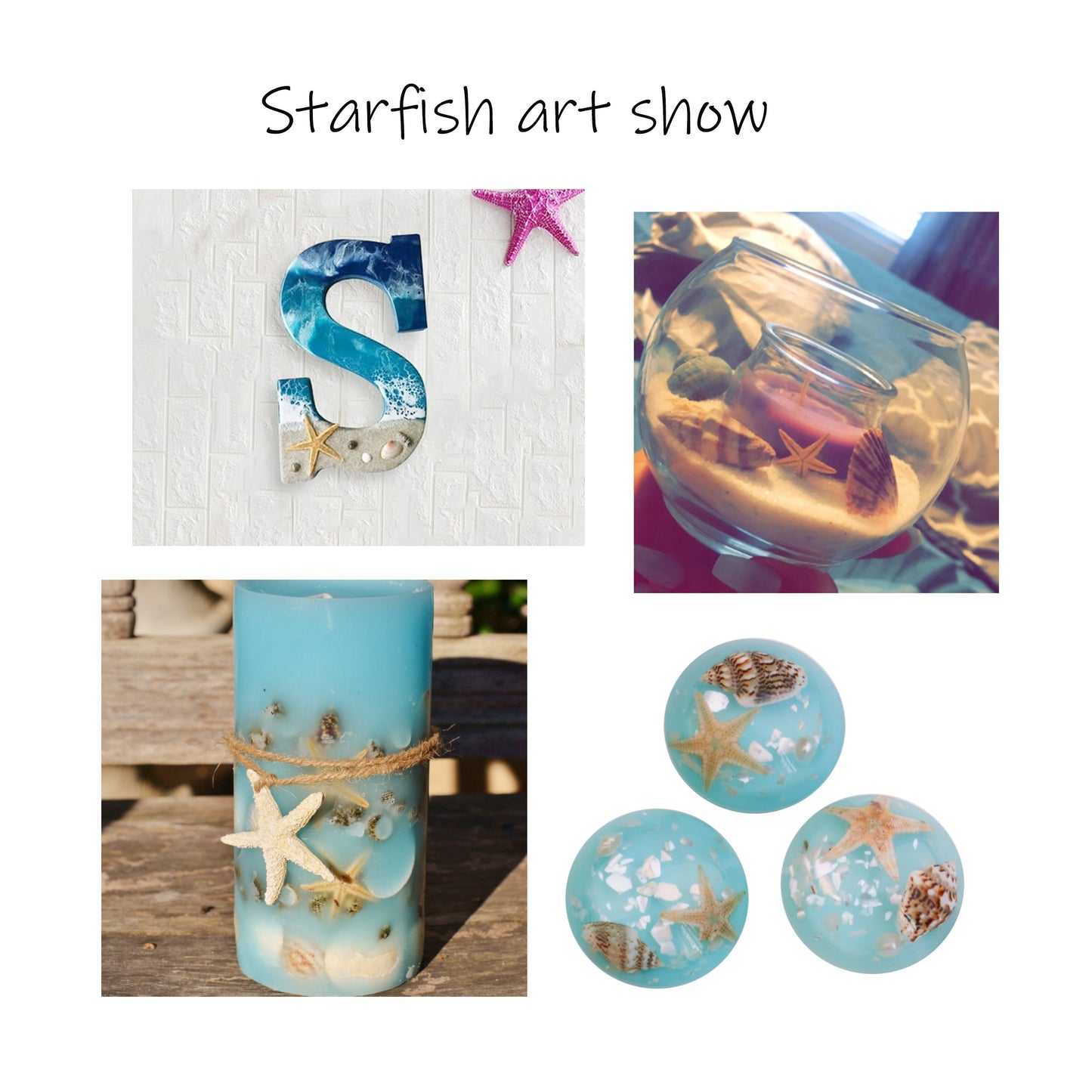 110 PCS Natural Starfish Tiny Small Sea Star Micro-Landscape Beach Wedding Nautical Ornament Shells Resin Craft DIY Vase Filler Accessory 0.39 to 0.78 inches