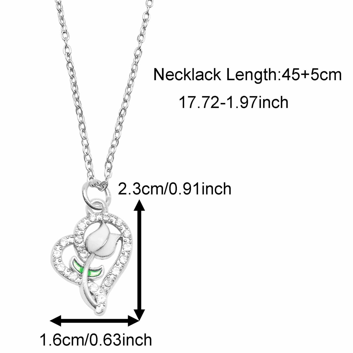 Valentine's Day Jewelry Set for Women - Zircon Heart Dangle Necklace & Earrings with Crystal Rhinestones, Alloy Chic Jewelry, Anniversary Birthday Gifts for Her