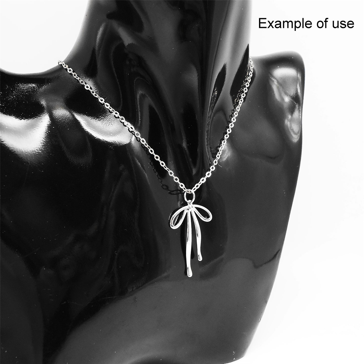 1 Piece 33x21mm Quality Plated Gold & Silver Color Bow Charms Brass Bowknot Pendants for Earring Necklace Bracelet Making DIY Jewelry Accessories