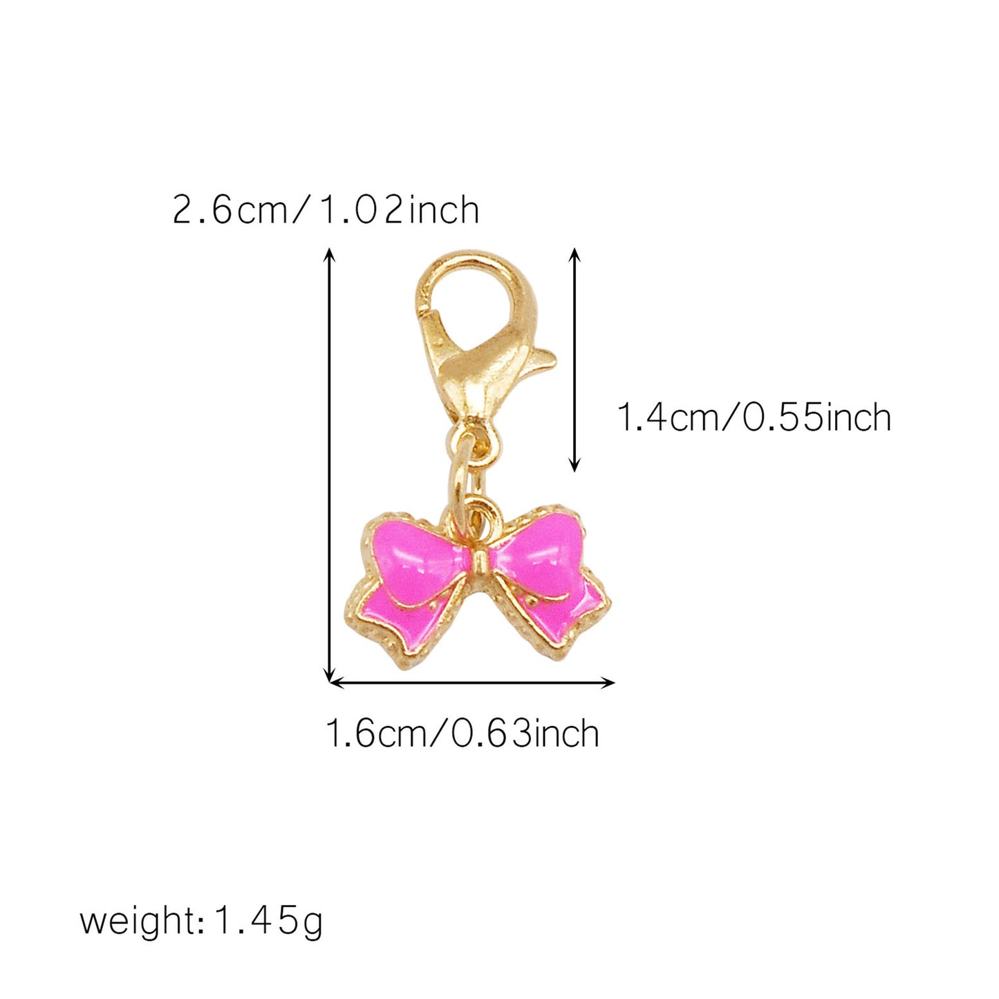 1/29pcs Enamel Alloy Flower Heart Star Moon Pendants with Lobster Clasp Rose Red Shoe Charms Cute Keyring Dangle Jewelry Accessories Women Purses Bags Hanging Decor
