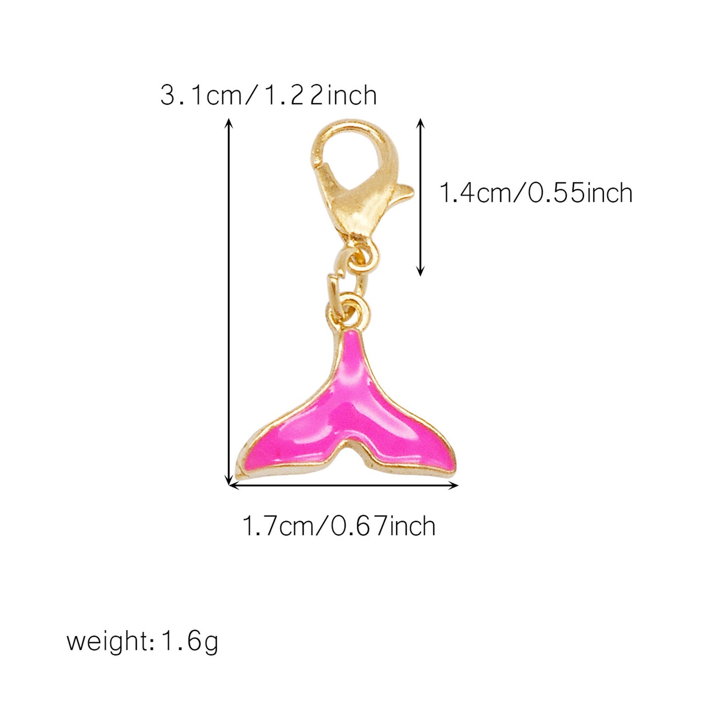 1/29pcs Enamel Alloy Flower Heart Star Moon Pendants with Lobster Clasp Rose Red Shoe Charms Cute Keyring Dangle Jewelry Accessories Women Purses Bags Hanging Decor